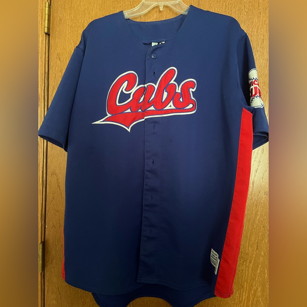 Chicago Cubs Men’s MLB Blue Baseball Jersey